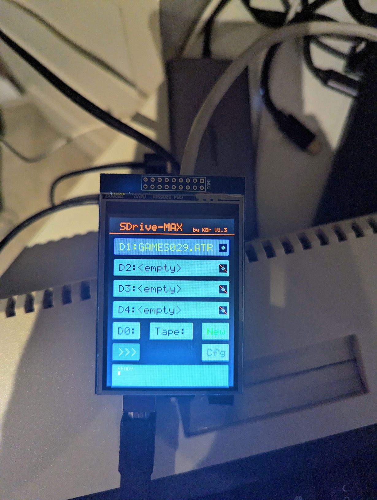 The SDrive-Max display